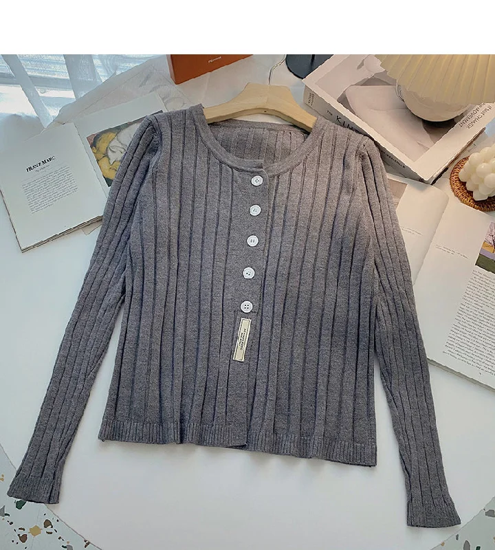 Single breasted thread solid color long sleeve sweater 6555 Wool Fabric Cashmere Fabric Tweed Fabric Single breasted thread solid color long sleeve sweater 6555 Wool Fabric Cashmere Fabric Tweed Fabric