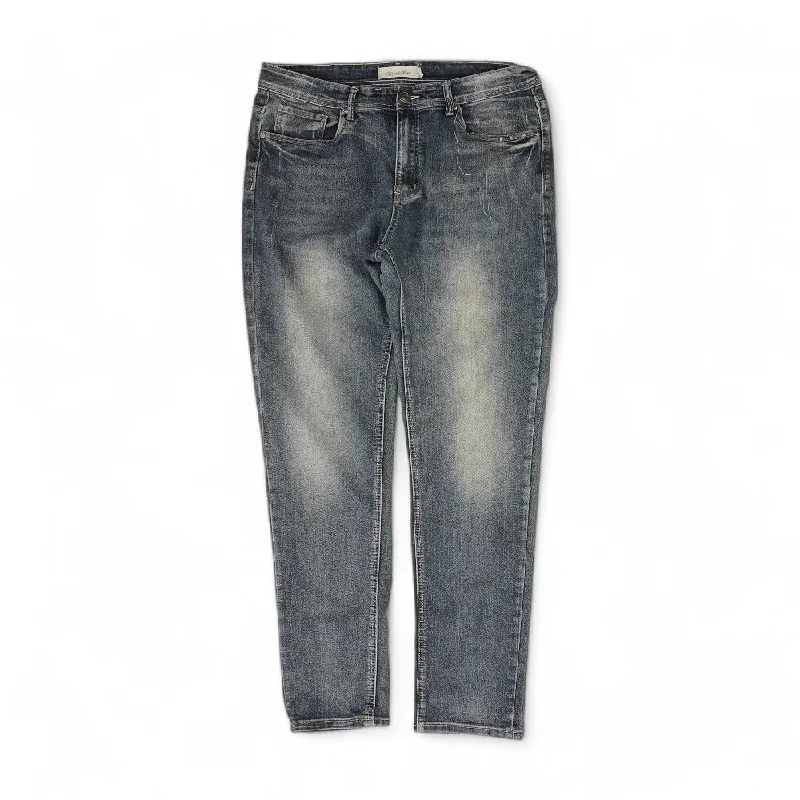 Solid Jeans Fashionable Straight Fit Denim