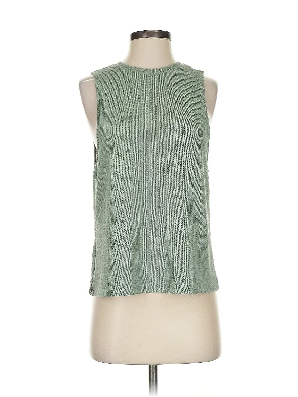 Sweater Vest Handmade Hand-knitted Hand-woven