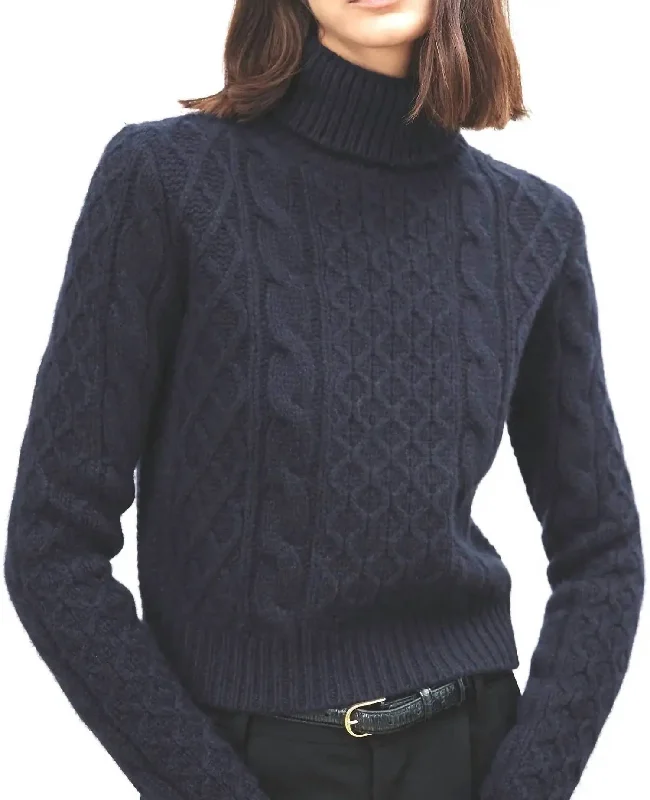 Women's Andrina Sweater In Dark Grey Melange Casual Formal Business