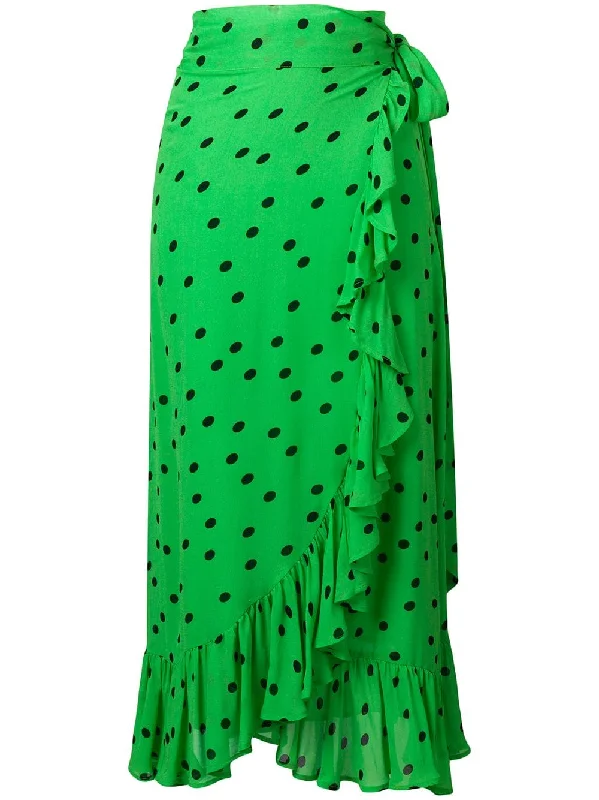 Georgette long skirt corduroy skirt comfortable