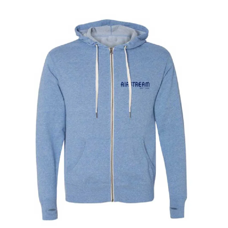 Airstream 1931 French Terry Unisex Zip Up Hoodie Hoodie with Contrast Stitching Detailed Premium Airstream 1931 French Terry Unisex Zip Up Hoodie Hoodie with Contrast Stitching Detailed Premium