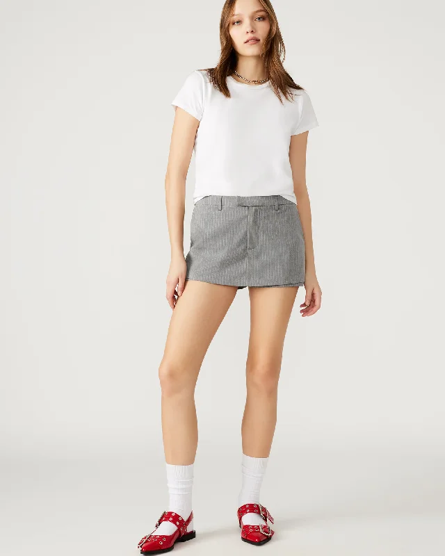RODIN SKORT GREY denim skirt trendy