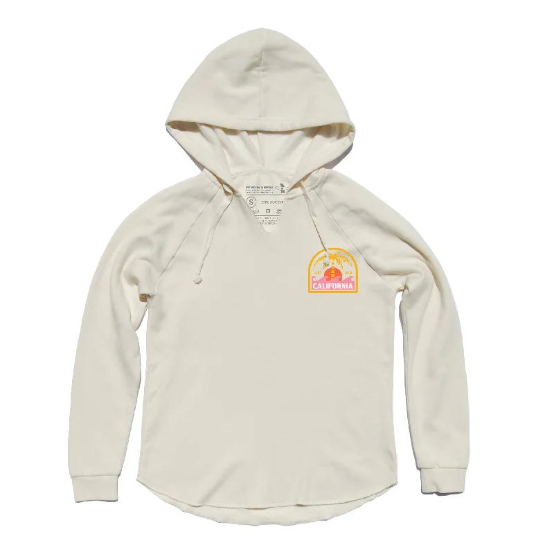 California Sunshine Club Hoodie Zip Hoodie Drawstring Kangaroo Pocket