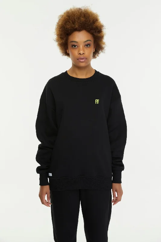FF / Sweatshirt Hoodie with Print Artistic Unique