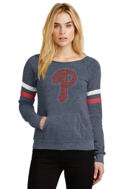 Eco-Fleece Women's Maniac Sport Sweatshirt Hoodie with Side Slits Relaxed Casual