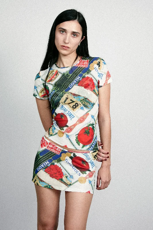 ELEKTRA SKIRT - FIGARO patchwork skirt art