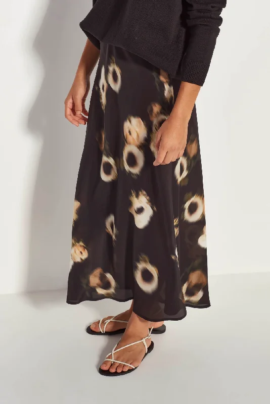 EM SKIRT velvet skirt luxurious