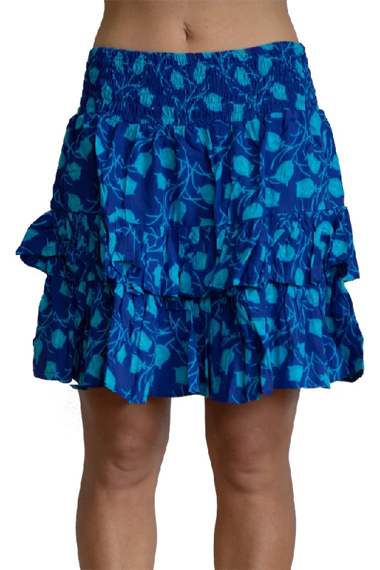 Havana Skirt "Tulips" elastic waist skirt