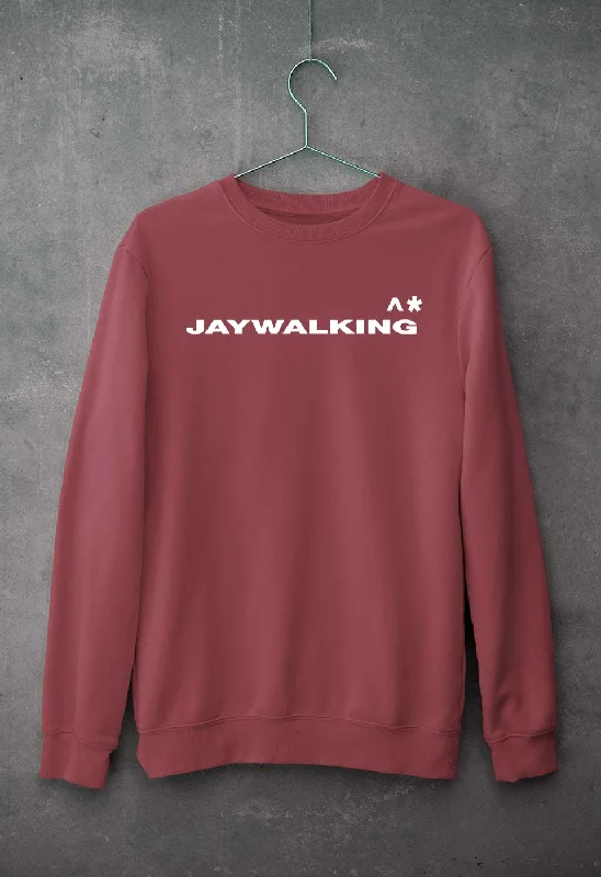 Jaywalking Unisex Sweatshirt for Men/Women Hoodie with Reflective Safety Nightwear