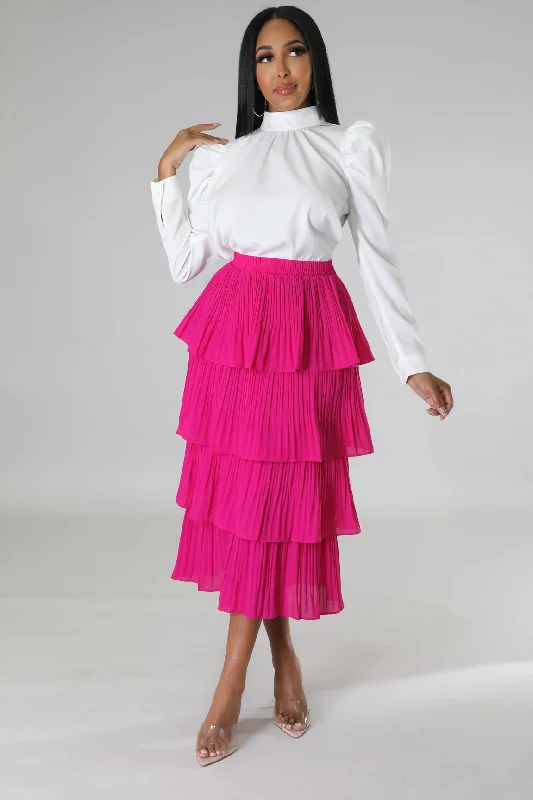 Jolee Skirt linen skirt relaxed