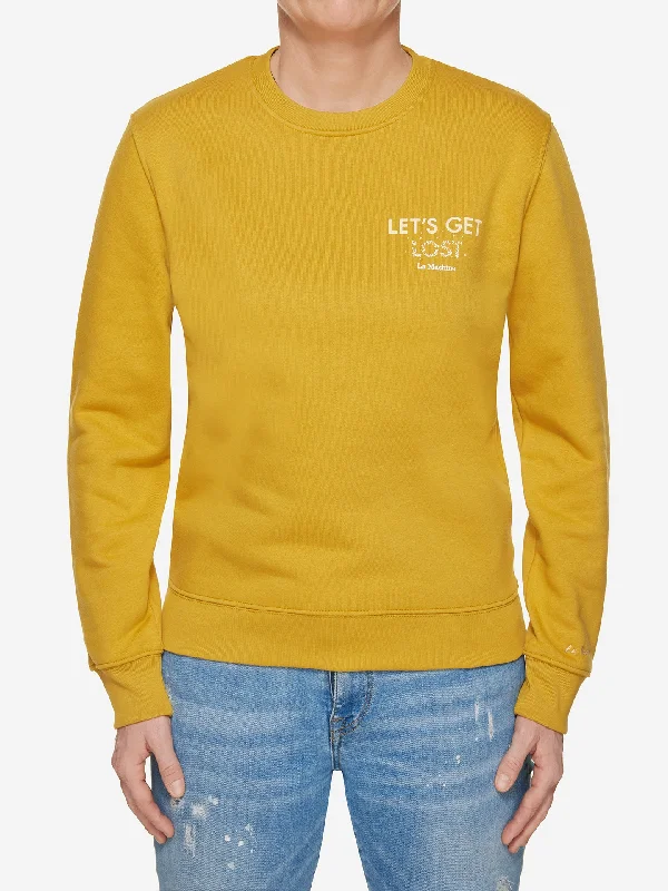 Let’s Get Lost - Women's Sweatshirt Hoodie with Fur Luxurious Winter