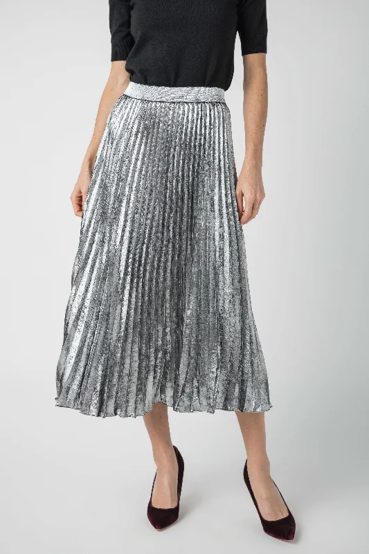 Lucy Paris Adeline Pleated Skirt chiffon skirt floaty