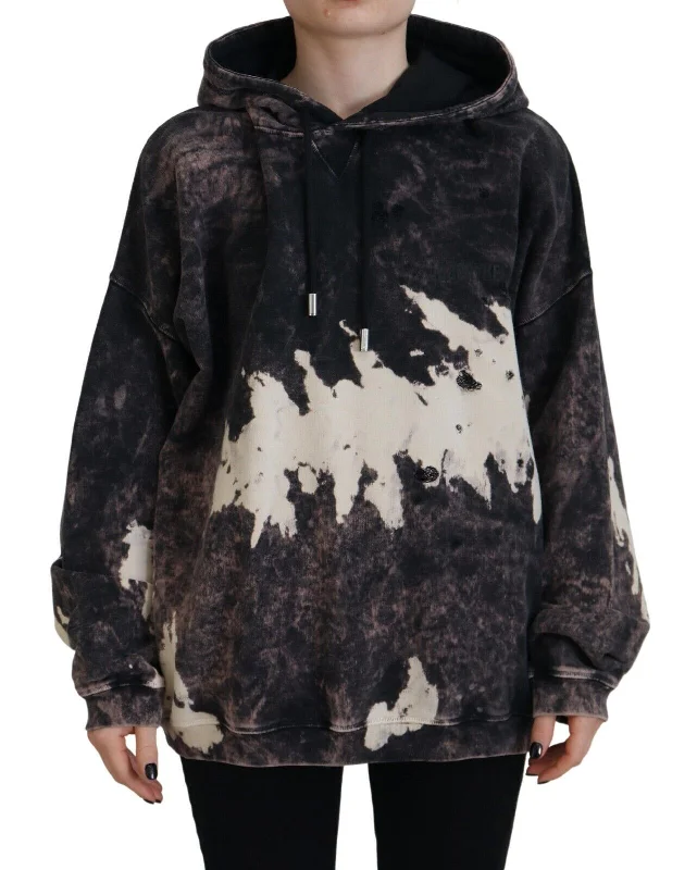 Multicolor Dye Cotton Hoodie Sweatshirt Sweater Hoodie with Cuffed Sleeves Snug Secure Multicolor Dye Cotton Hoodie Sweatshirt Sweater Hoodie with Cuffed Sleeves Snug Secure