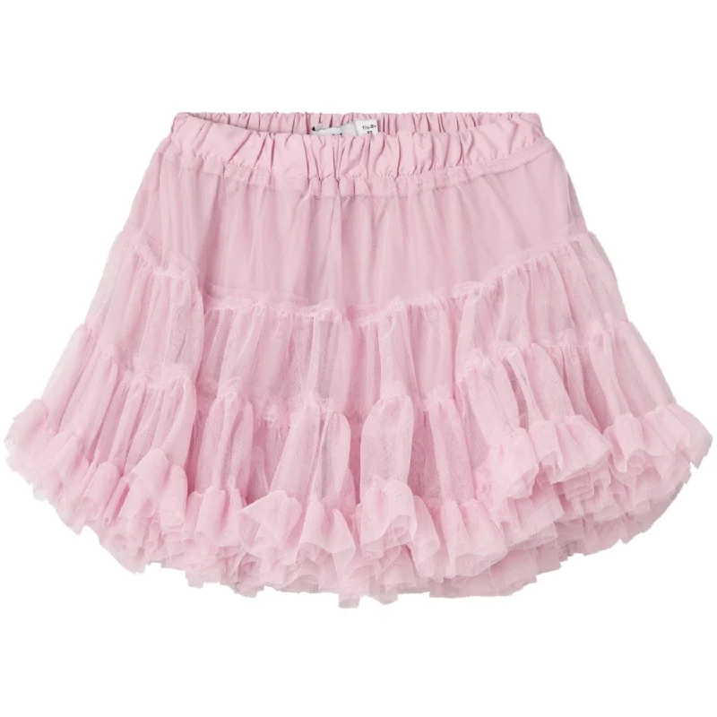 Name It Corsage Ritul Tulle Skirt leather skirt sleek