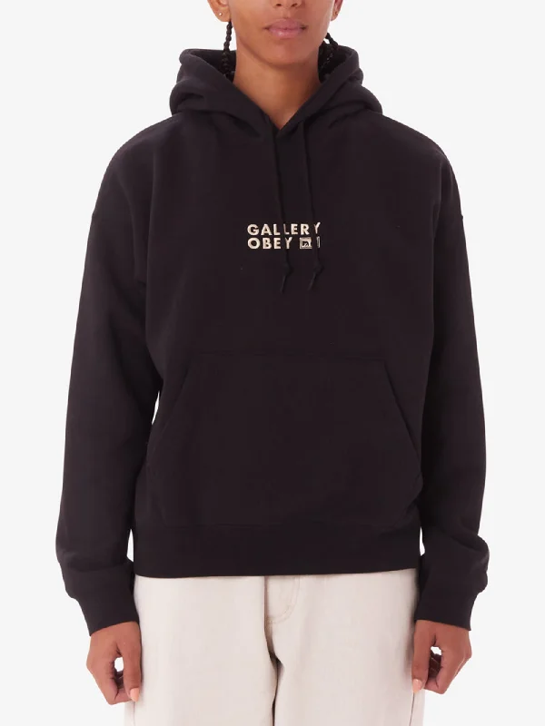 Gallery Hoodie Hoodie with Slim Fit Tailored Modern