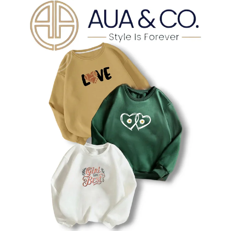 Winter Women's Sweatshirt Deal Of 3 Premium Fleece Baige, Dark Green, White Hoodie with Rhinestones Sparkly Elegant Winter Women's Sweatshirt Deal Of 3 Premium Fleece Baige, Dark Green, White Hoodie with Rhinestones Sparkly Elegant
