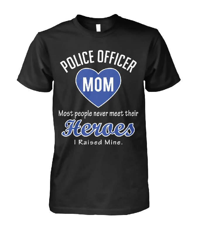 Police Officer Mom I Raised My Hero Shirts and Hoodies Hoodie with Double Zipper Versatile Adjustable Police Officer Mom I Raised My Hero Shirts and Hoodies Hoodie with Double Zipper Versatile Adjustable