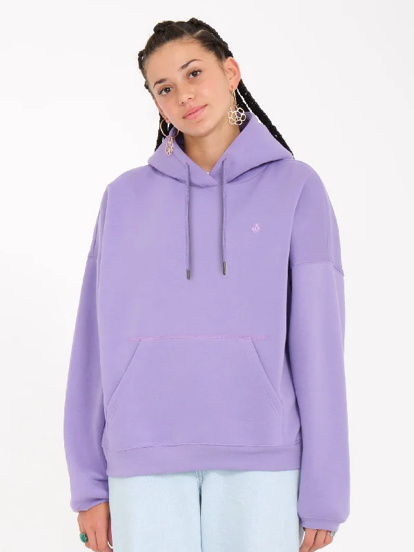 Stone Heart Ii Hoodie - PAISLEY PURPLE Hoodie with Stripes Bold Sporty