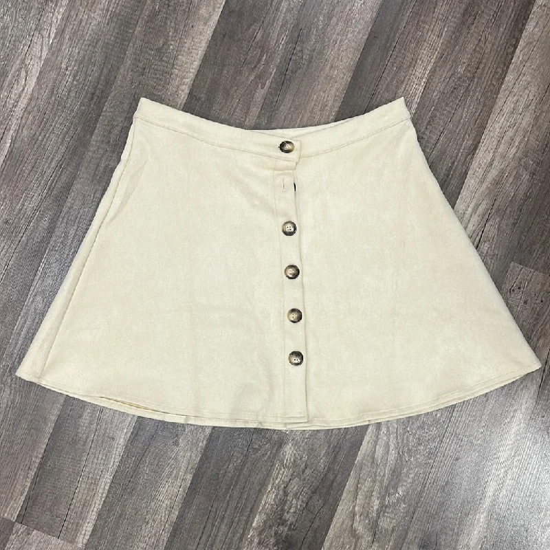 Ivory and Black Woven Skirts patchwork skirt art