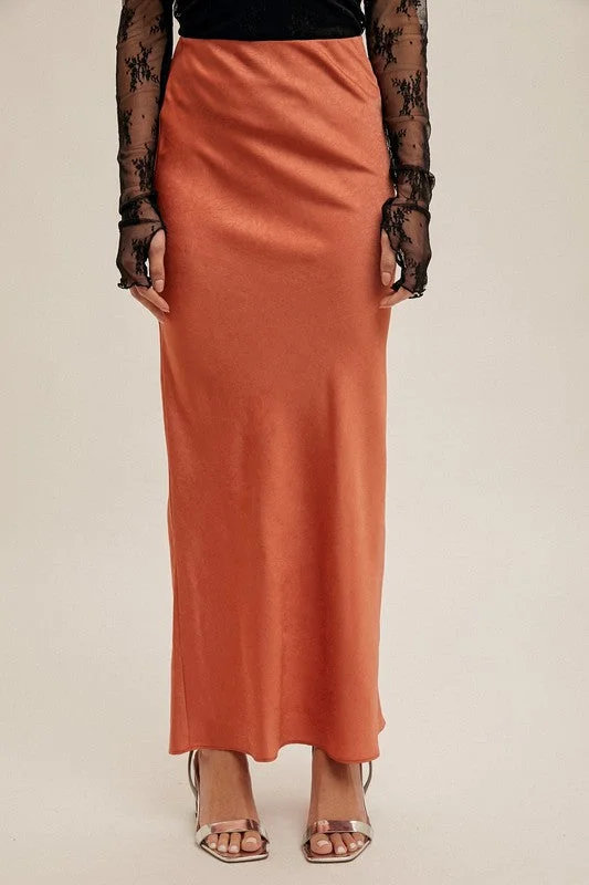 Ruby Slip Skirt linen skirt light