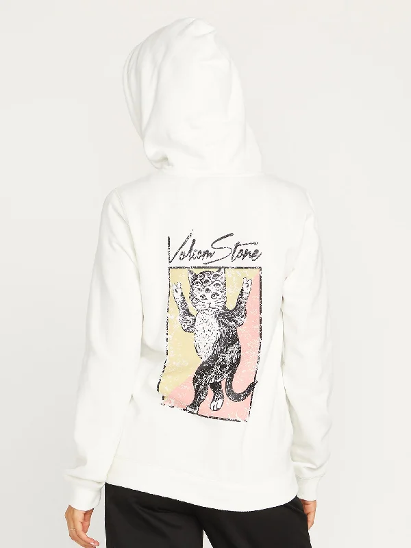 Truly Deal Hoodie - STAR WHITE Hoodie with Zipper Versatile Modern