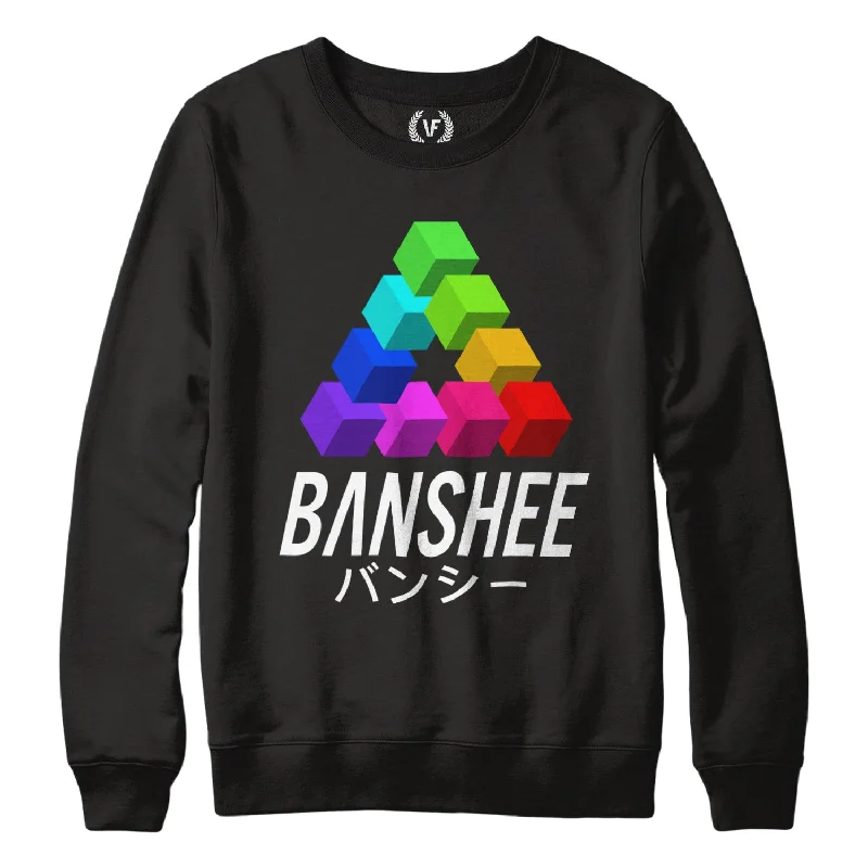 BANSHEE : Sweatshirt Hoodie with Bell Sleeves Flared Feminine