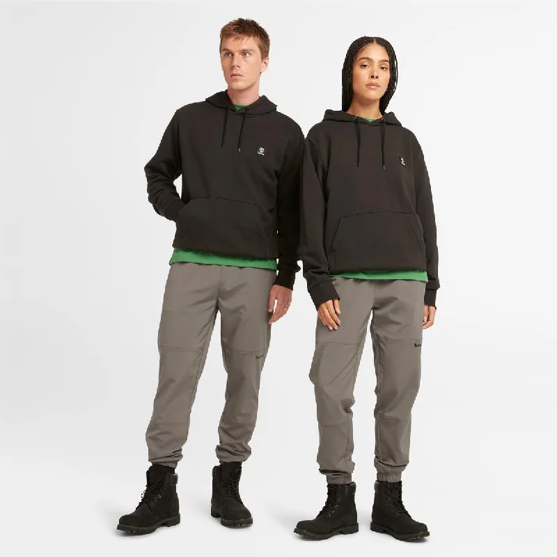 Unisex Woven Badge Hoodie Hoodie with Patch Decorative Personalized