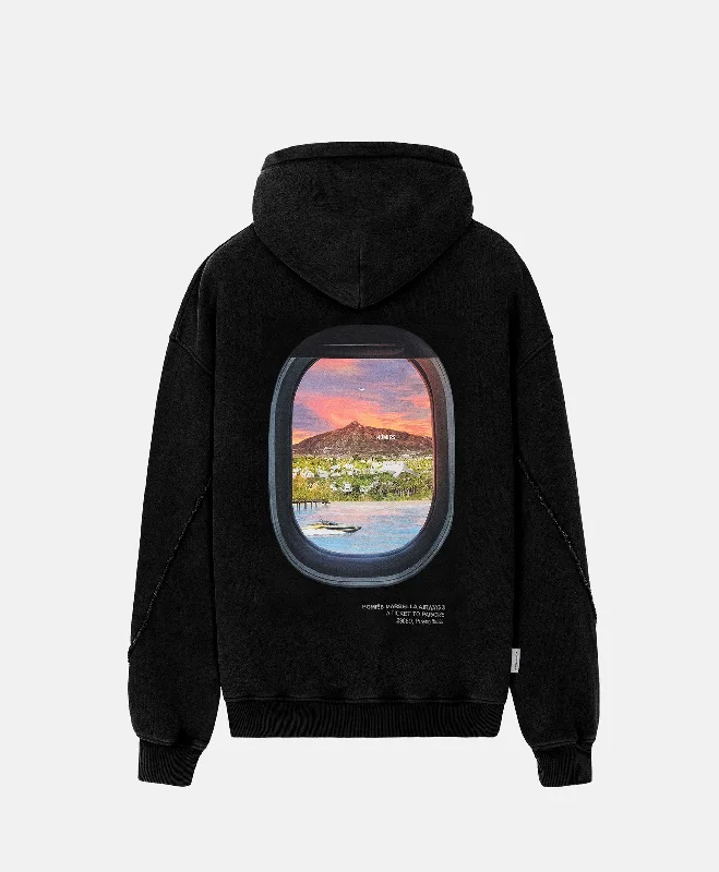 VIDEOGAME HOODIE 5.0 BLACK Hoodie with Slim Fit Tailored Modern