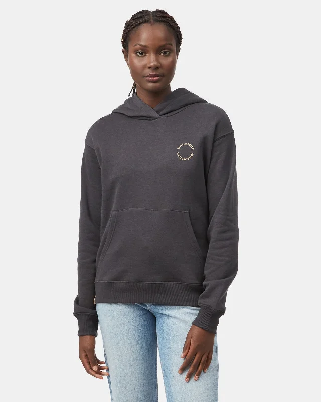 Balance Hoodie Hoodie with Belted Waist Structured Tailored