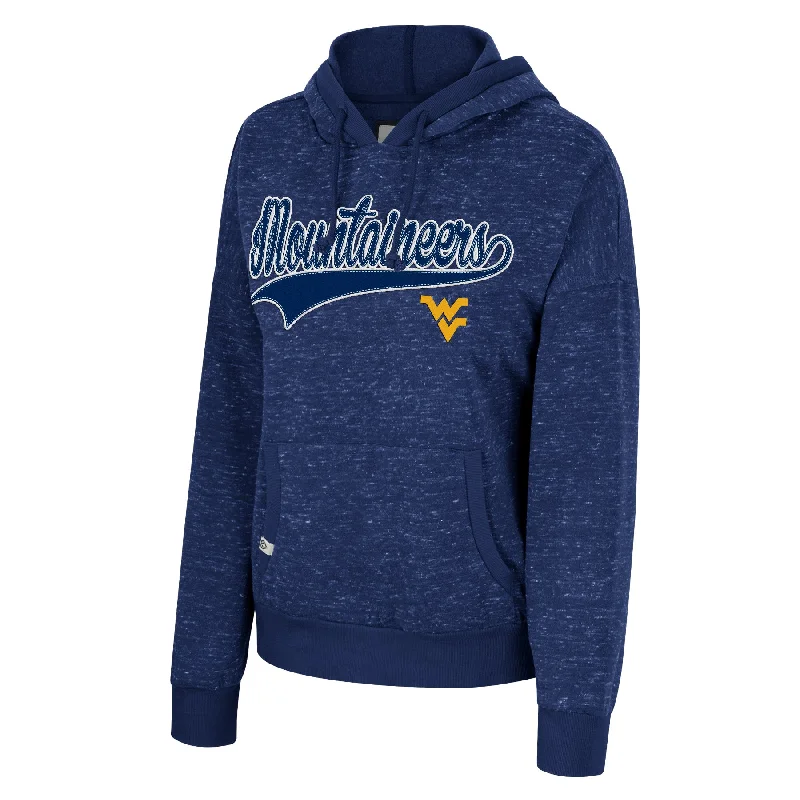 WVU Womens Not Too Cold Hoodie Hoodie with Oversized Fit Loose Comfortable